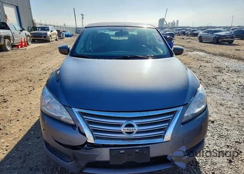 2015 Nissan Sentra S z USA, uszkodzony, nr VIN 3N1AB7AP4FY225333